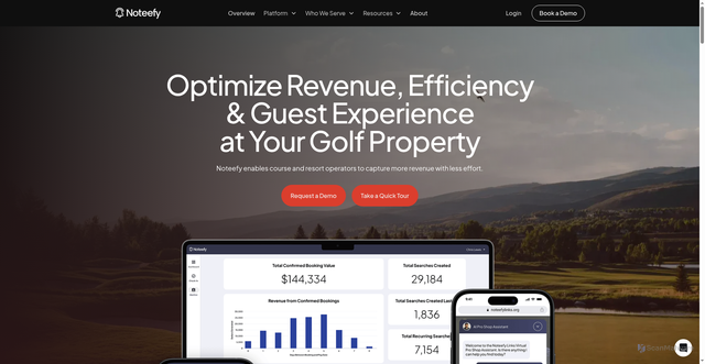 Security scan screenshot of https://auth.noteefy.app