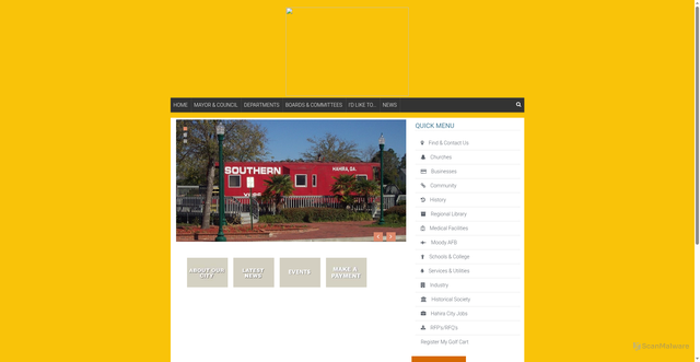 Security scan screenshot of https://hahiraga.gov/