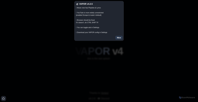 Security scan screenshot of https://update.update.update.as.159.195.59.55.nip.io/