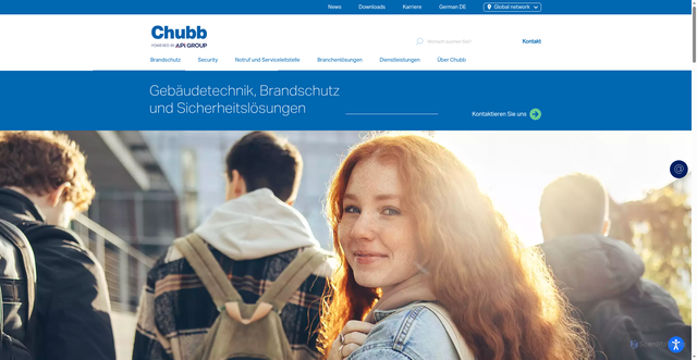 Security scan screenshot of https://chubbfs.com
