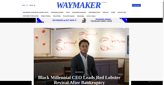 Security scan screenshot of https://www.news.waymakerjournal.com/black-ceo-red-lobster-revival-bankruptcy/