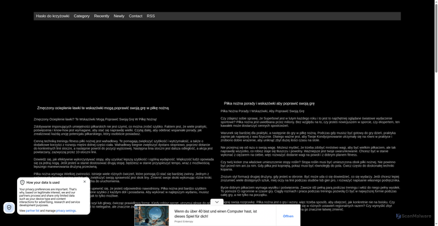 Security scan screenshot of https://uk.pwojczyn.com