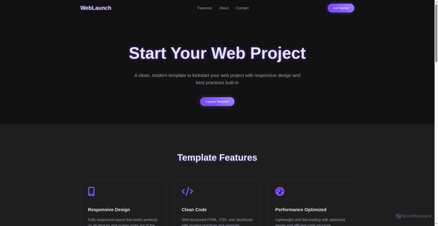 Security scan screenshot of https://landing-page-demo-q0j9m7rotn.edgeone.dev/