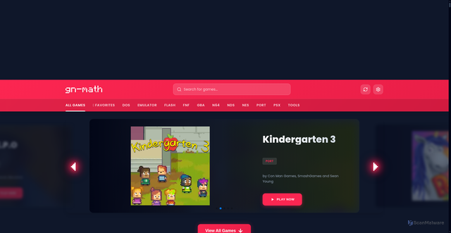 Security scan screenshot of https://47210321hlzirupdate.2juegosfacebook-zynga.gn-math.dev/
