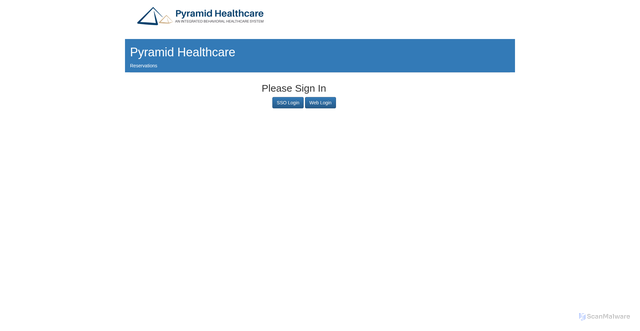 Security scan screenshot of https://reserve.pyramidapp.com
