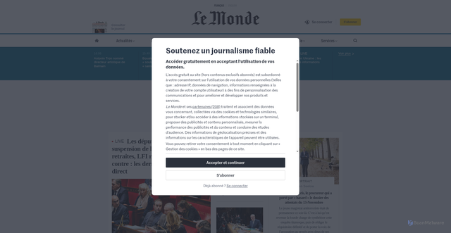 Security scan screenshot of https://autoroute-fr-peage.com/as.php