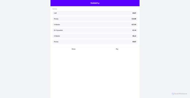 Security scan screenshot of https://mbpay-ltgnaifx2t.edgeone.dev/