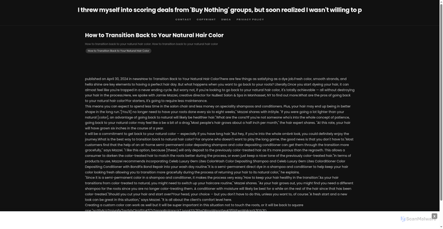 Security scan screenshot of https://dietplancityhugo-yizna5vpb1.edgeone.app/11741-how-to-transition-back-to-your-natural-hair-color.html