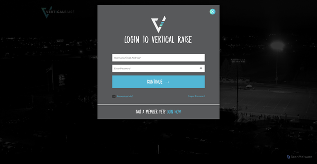 Security scan screenshot of https://app.verticalraise.com