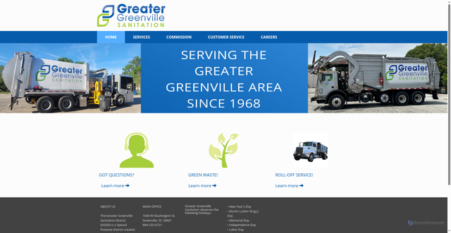 Security scan screenshot of https://ggsc.gov/