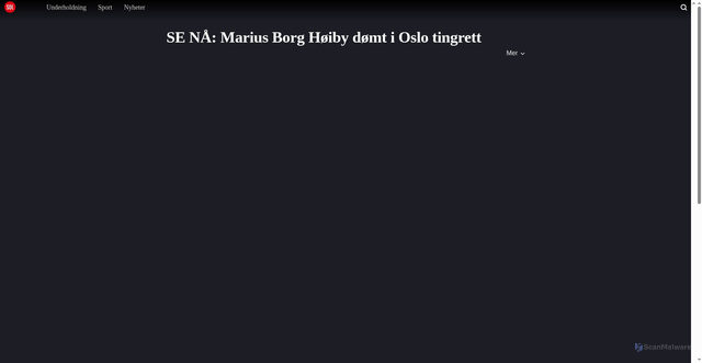 Security scan screenshot of https://sol.no/video/live/aBv2pFfy