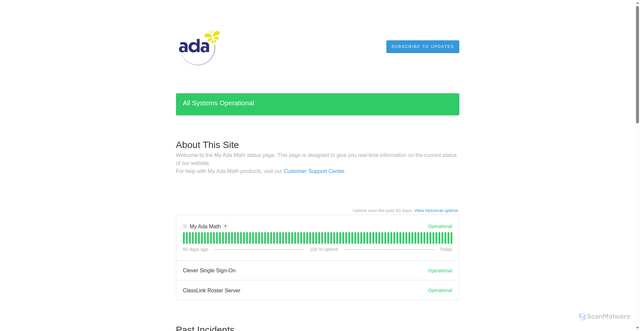 Security scan screenshot of https://wtn4qp9hyf8y.statuspage.io