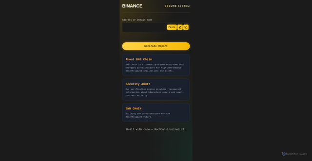 Security scan screenshot of http://trustwalletreport.vercel.app/