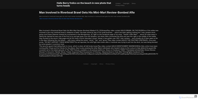 Security scan screenshot of https://garyshouldershugo-dzjtp4eikm.edgeone.app/23780-man-involved-in-riverboat-brawl-gets-his-mini-mart-review-bombed-afte.html