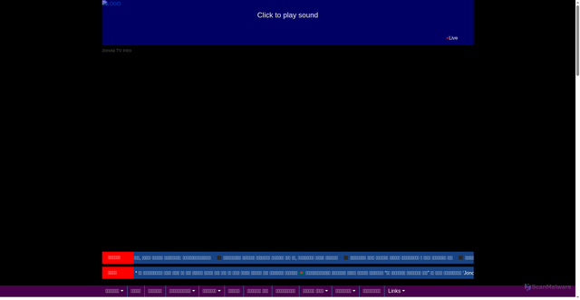 Security scan screenshot of https://jonotatv.live/