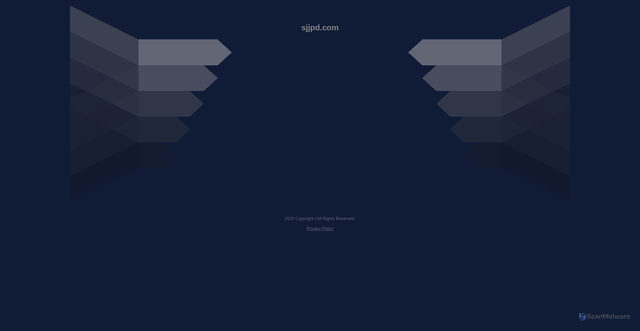 Security scan screenshot of https://sjjpd.com