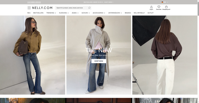 Security scan screenshot of https://nelly.com/