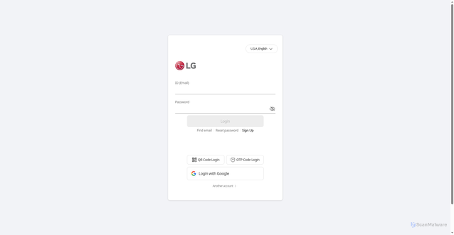 Security scan screenshot of https://us.lgemembers.com