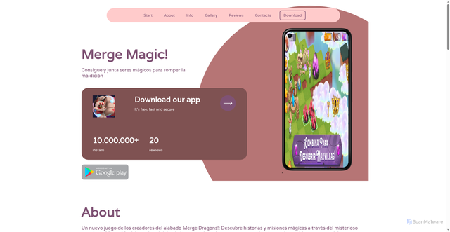 Security scan screenshot of http://maggico-slots.click/