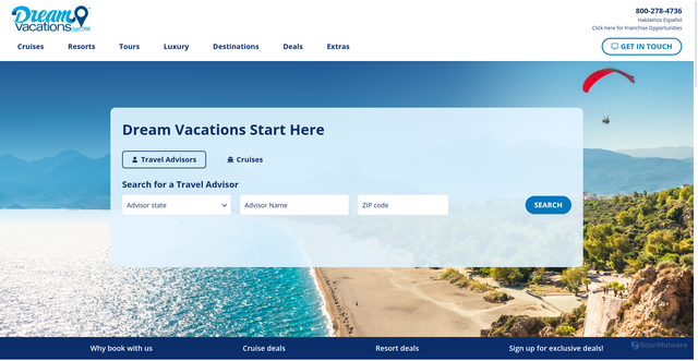 Security scan screenshot of http://bbvacay.com/