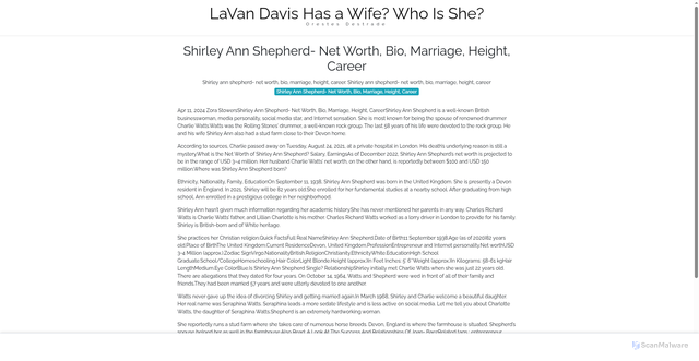Security scan screenshot of https://invoicepilotsitus-axg1553npl.edgeone.app/18199-shirley-ann-shepherd-net-worth-bio-marriage-height-career.html