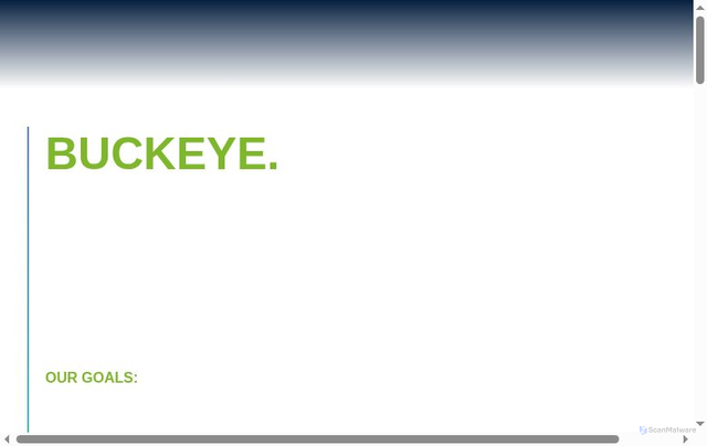 Security scan screenshot of https://www.buckeye.com/