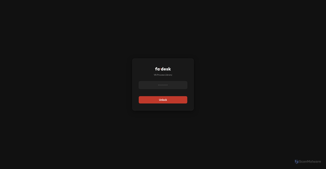 Security scan screenshot of http://fa-desk.pages.dev/