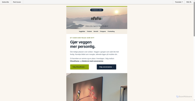 Security scan screenshot of https://mailchi.mp/df974199747b/hva-om-favorittbildet-fikk-en-galleriflelse?e=e061ddc635
