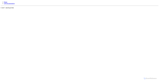 Security scan screenshot of https://storage.infotrack.co.uk