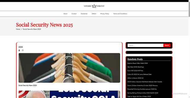 Security scan screenshot of https://matthewjcunninghamj.pages.dev/zanvm-social-security-news-2025-jmtjp/