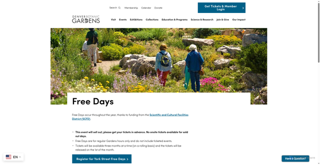 Security scan screenshot of https://www.botanicgardens.org/events/free-days