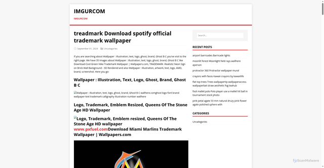 Security scan screenshot of https://imgurcom.pages.dev/post/treadmark/