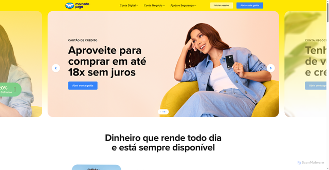 Security scan screenshot of https://www.mercadopago.com.br