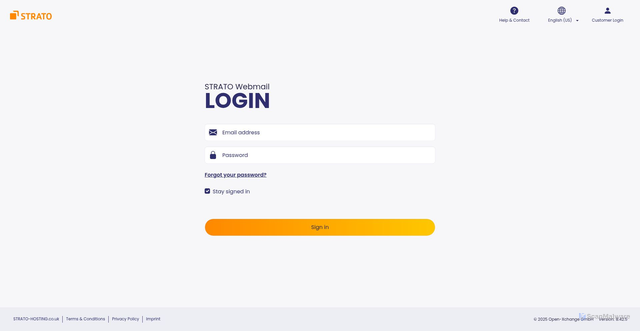 Security scan screenshot of https://com4.strato.de