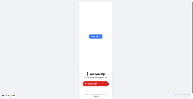 Security scan screenshot of https://long81847.softr.app/
