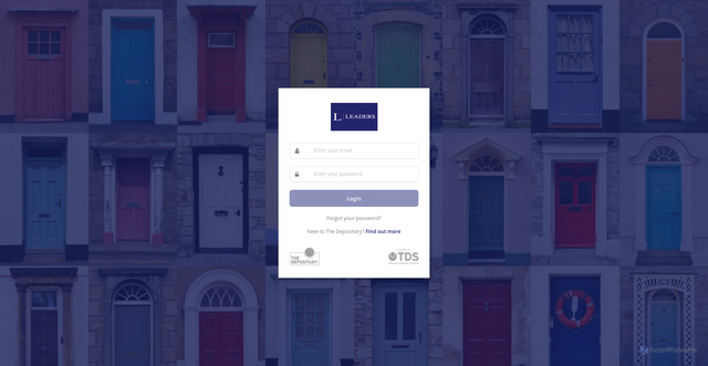 Security scan screenshot of https://lrg.thedepositary.com