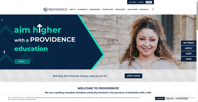 Security scan screenshot of https://www.prov.ca/