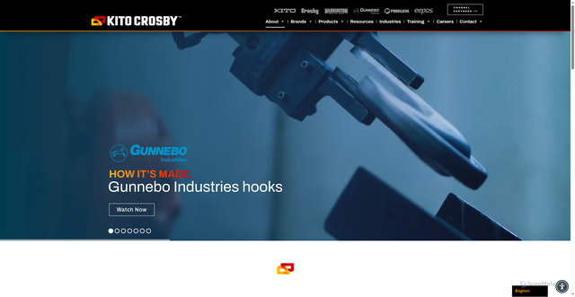 Security scan screenshot of https://kitocrosby.com/