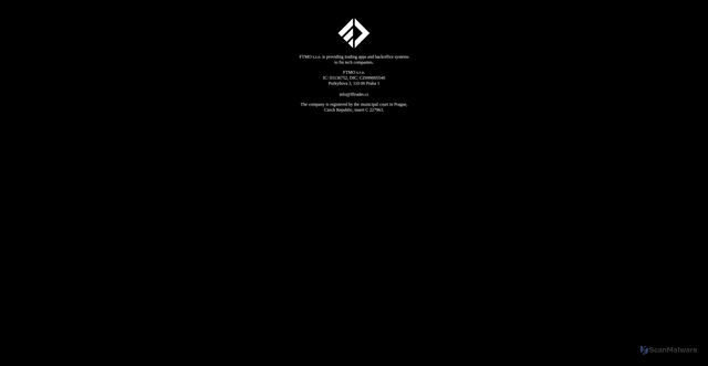 Security scan screenshot of https://fftrader.cz