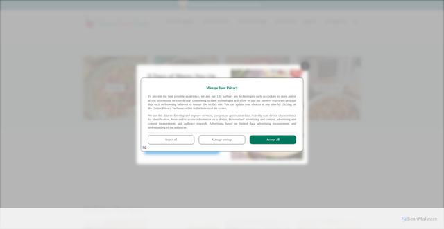 Security scan screenshot of https://www.simplyhappyfoodie.com