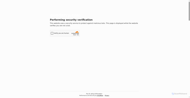 Security scan screenshot of https://quederry.com