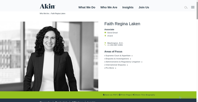 Security scan screenshot of https://www.akingump.com/en/lawyers-advisors/faith-regina-laken