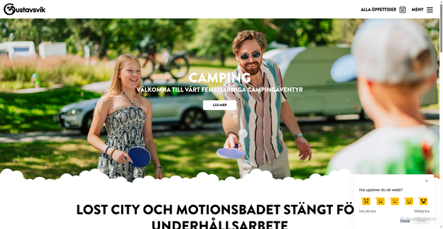 Security scan screenshot of https://gustavsvik.se