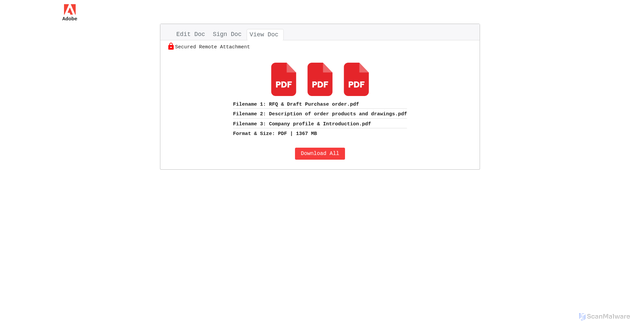 Security scan screenshot of https://friendly-begonia-f88ae0docspdfx.netlify.app/