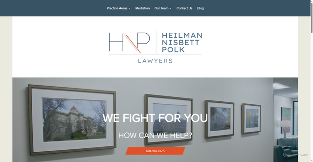 Security scan screenshot of https://heilmanlawgroup.com/