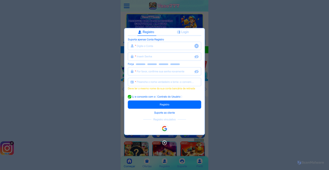 Security scan screenshot of https://vaso1777.com/