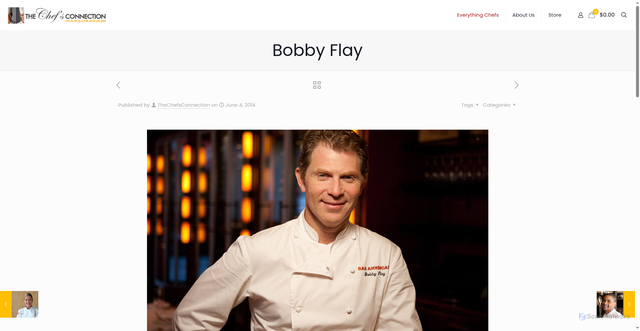 Security scan screenshot of https://thechefsconnection.com/chef-profiles/bobby-flay/