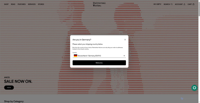 Security scan screenshot of https://universalworks.com/