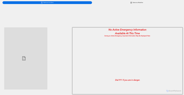 Security scan screenshot of https://experience.arcgis.com/experience/0c598a09936b423f943e56c177a5c067