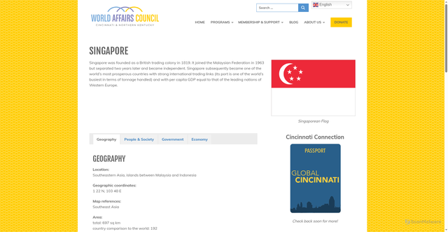 Security scan screenshot of https://globalcincinnati.org/programs/global-education/country-profiles/singapore/